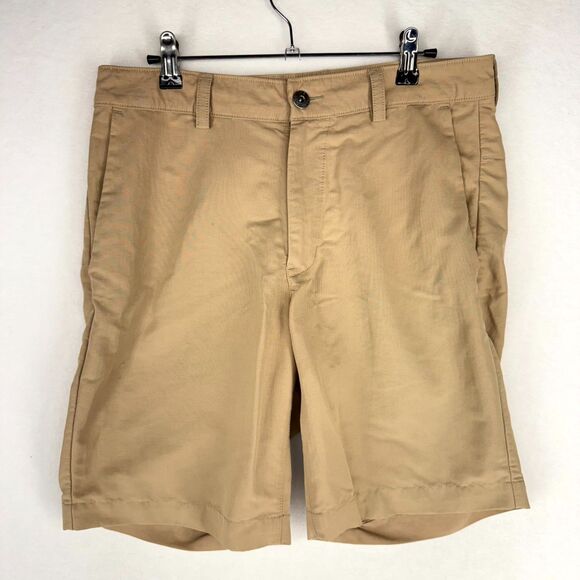 The‎ North Face Men's Khaki Hiking Shorts Moisture Wicking Size 32 - Picture 1 of 13